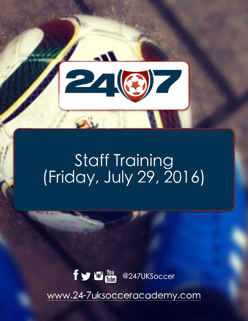Staff Training - July 2016