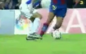 The double step over by Ronaldinho